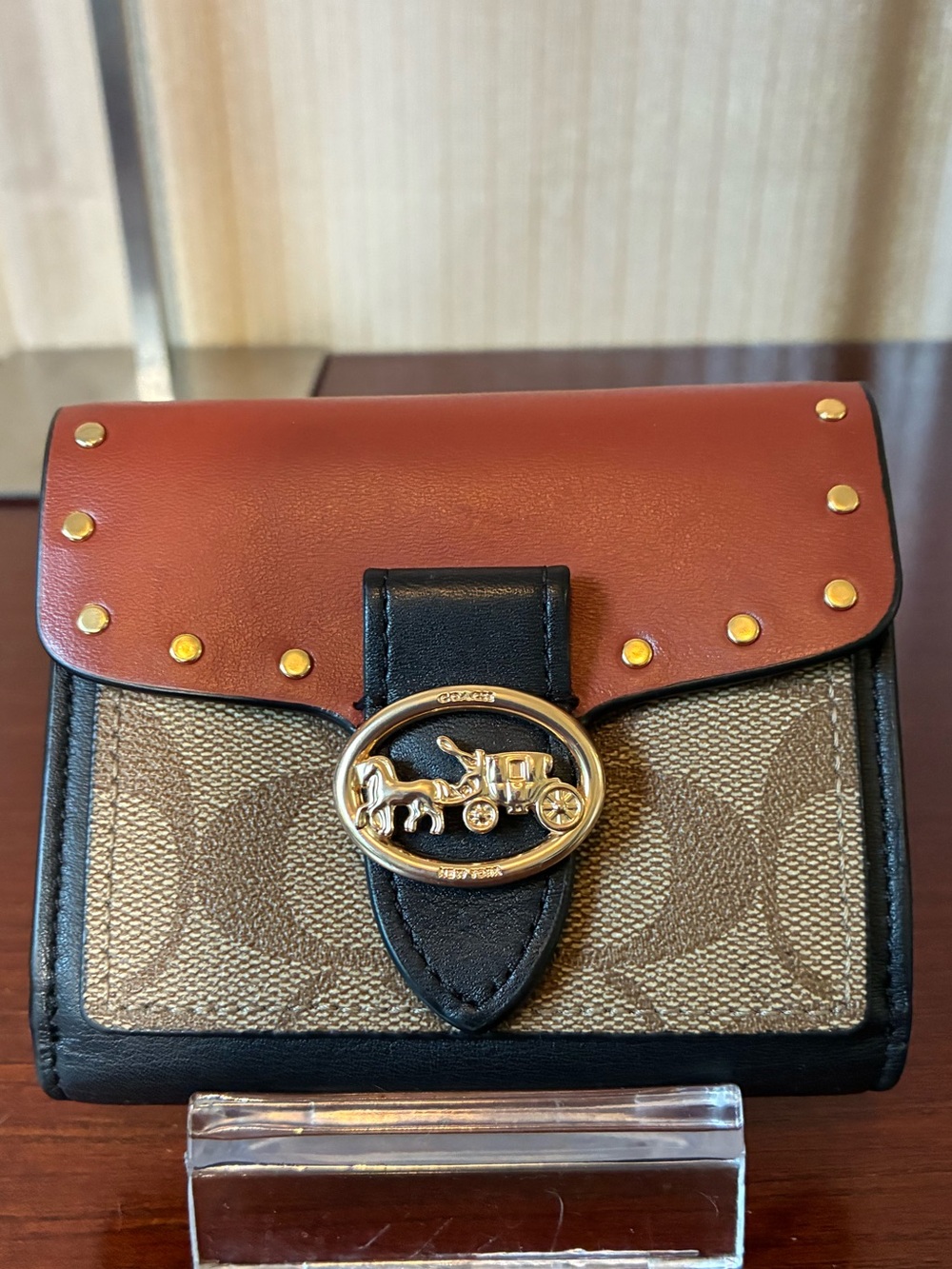 Coach Small Trifold Wallet